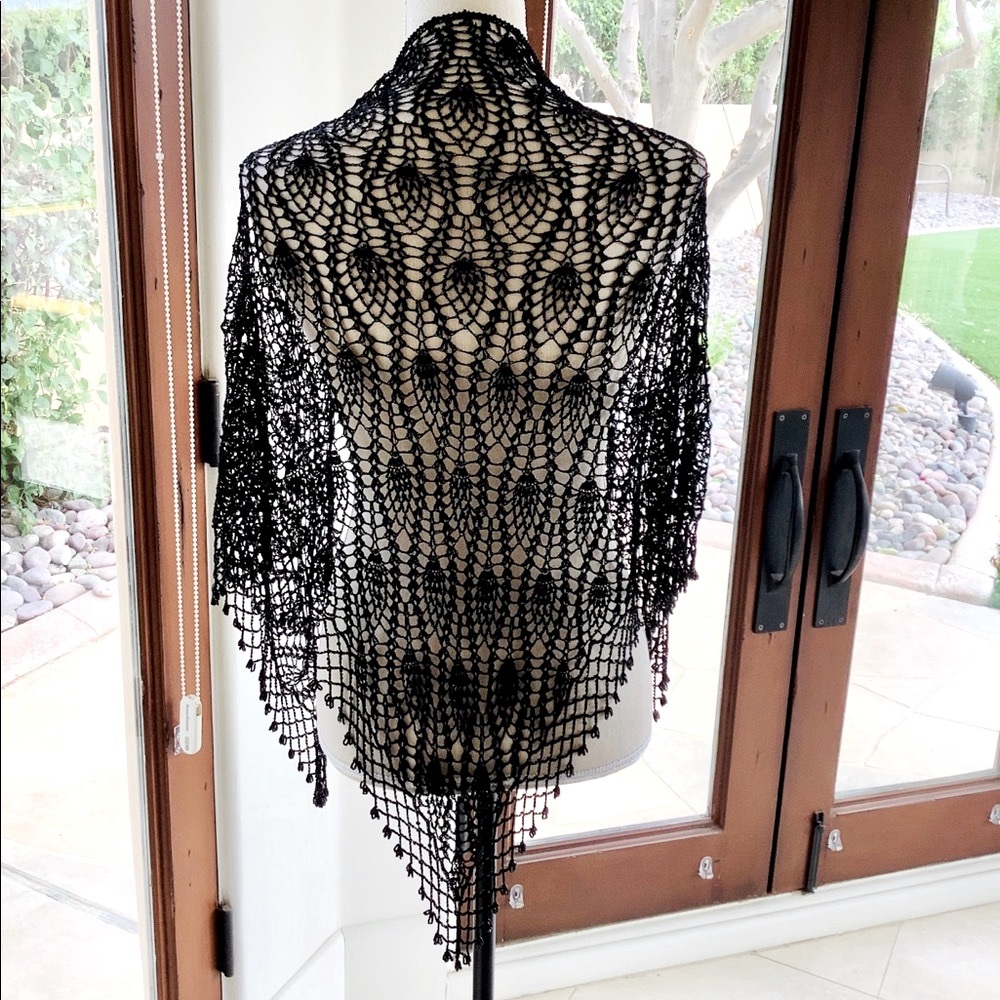 Beautiful beaded Hip/Shoulder wrap